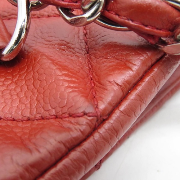 Chanel Red Caviar Jumbo 3 Way Bag w Original Dustbag - Picture 8 of 12